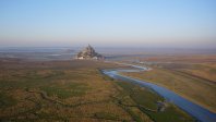 Mont Saint Michel, à la Toussaint