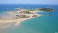 Les Ebihens, face à Saint Jacut de la Mer