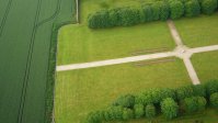 Détail du parc du château d'Ermenonville, Seine Maritime